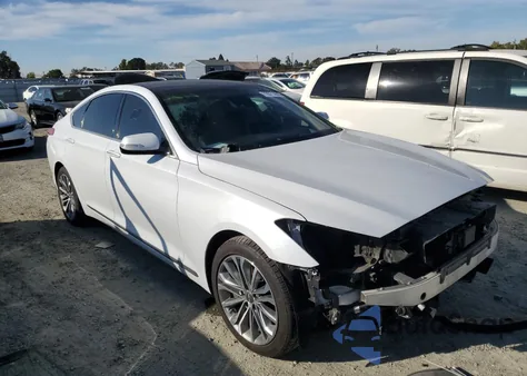 2017 Genesis G80 Base from USA, damaged, VIN KMHGN4JE0HU183191